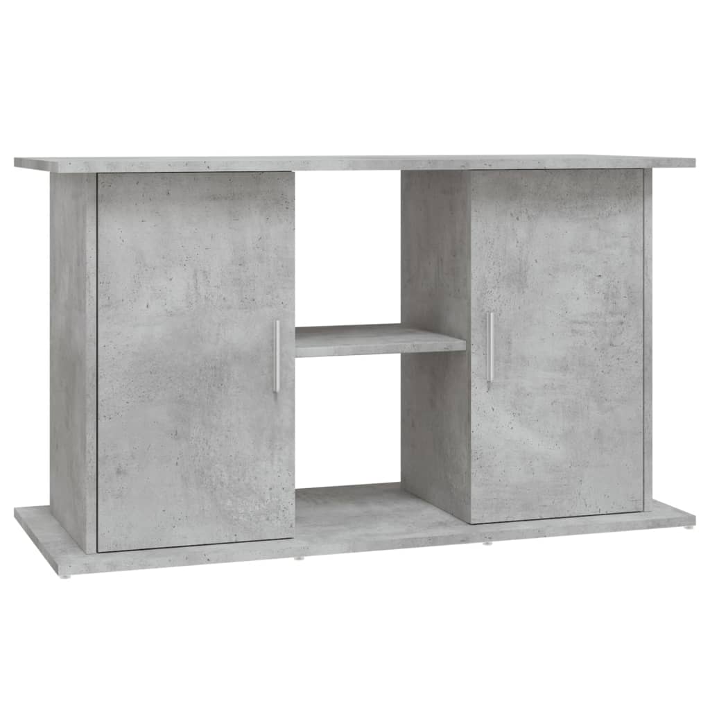 Stojan na akvárium betonově šedý 101 x 41 x 58 cm, dřevo
