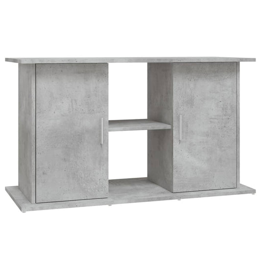 Stojan na akvárium betonově šedý 101 x 41 x 58 cm, dřevo