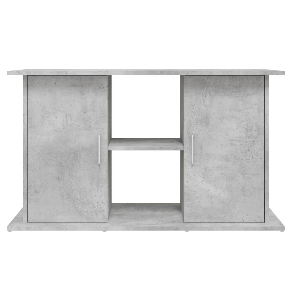 Stojan na akvárium betonově šedý 101 x 41 x 58 cm, dřevo