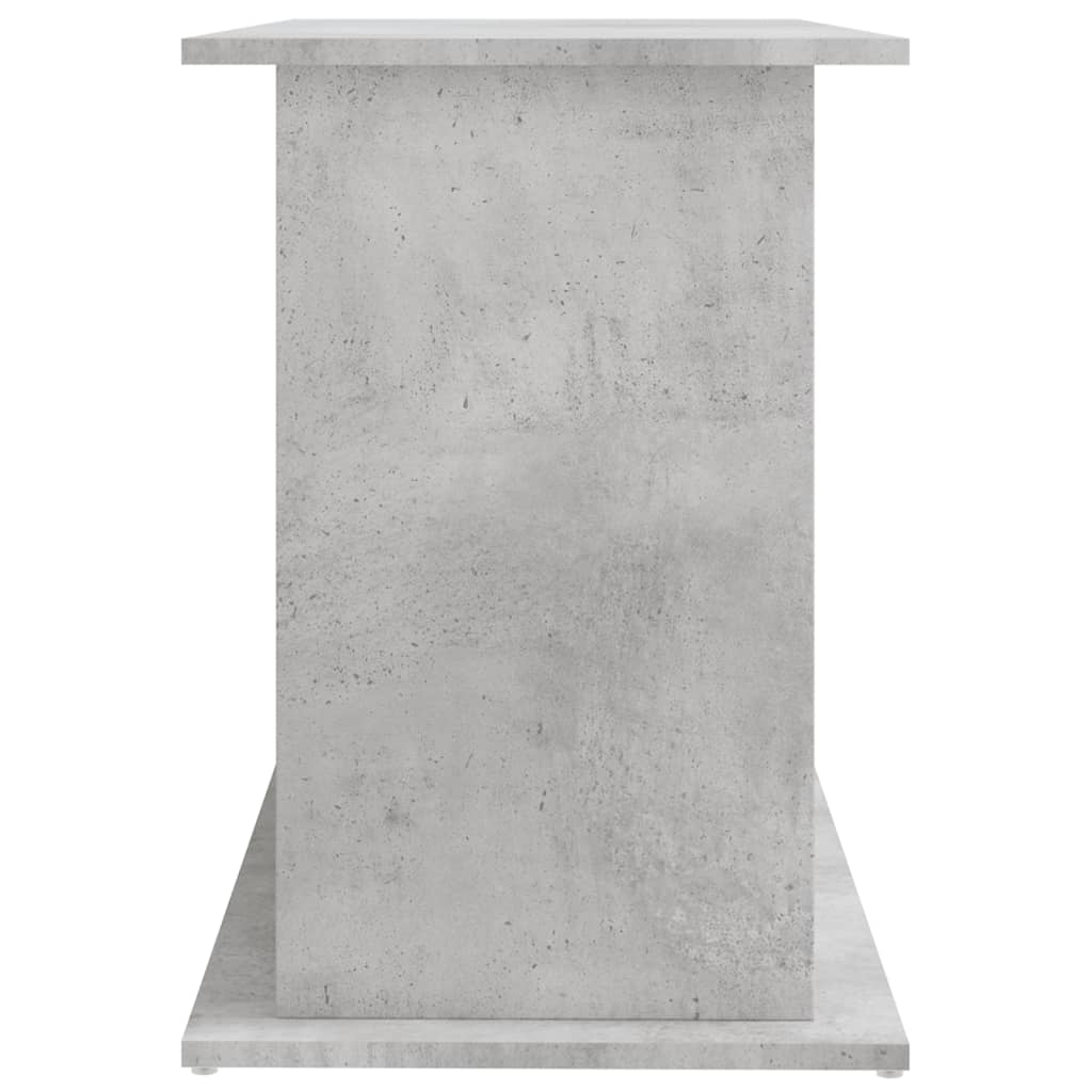 Stojan na akvárium betonově šedý 101 x 41 x 58 cm, dřevo