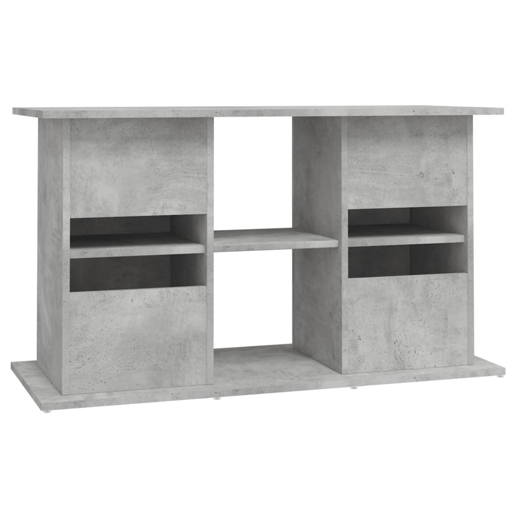 Stojan na akvárium betonově šedý 101 x 41 x 58 cm, dřevo