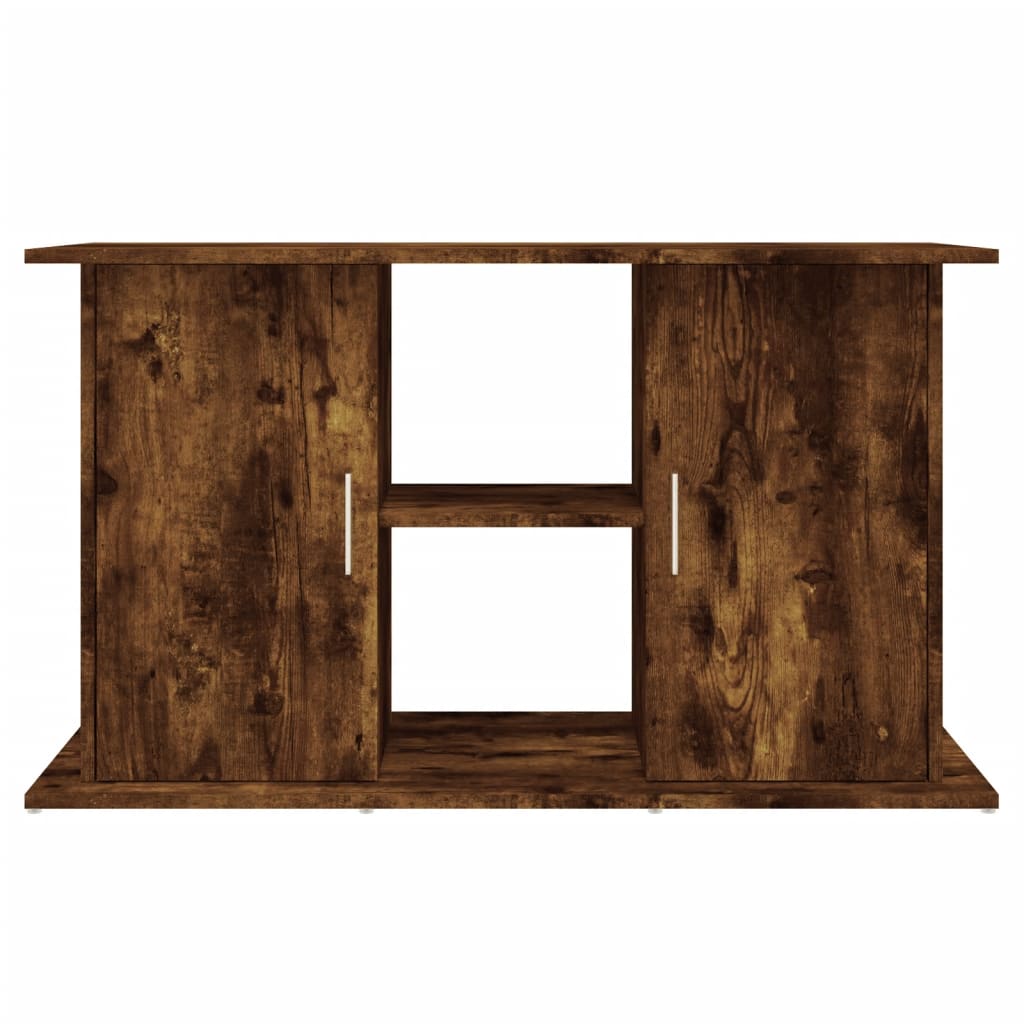 Stojan na akvárium kouřový dub 101x41x58 cm kompozitní dřevo