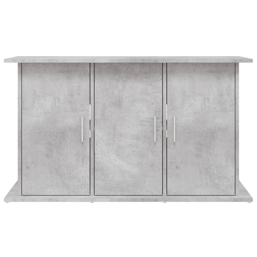 Stojan na akvárium betonově šedý 101 x 41 x 58 cm, dřevo