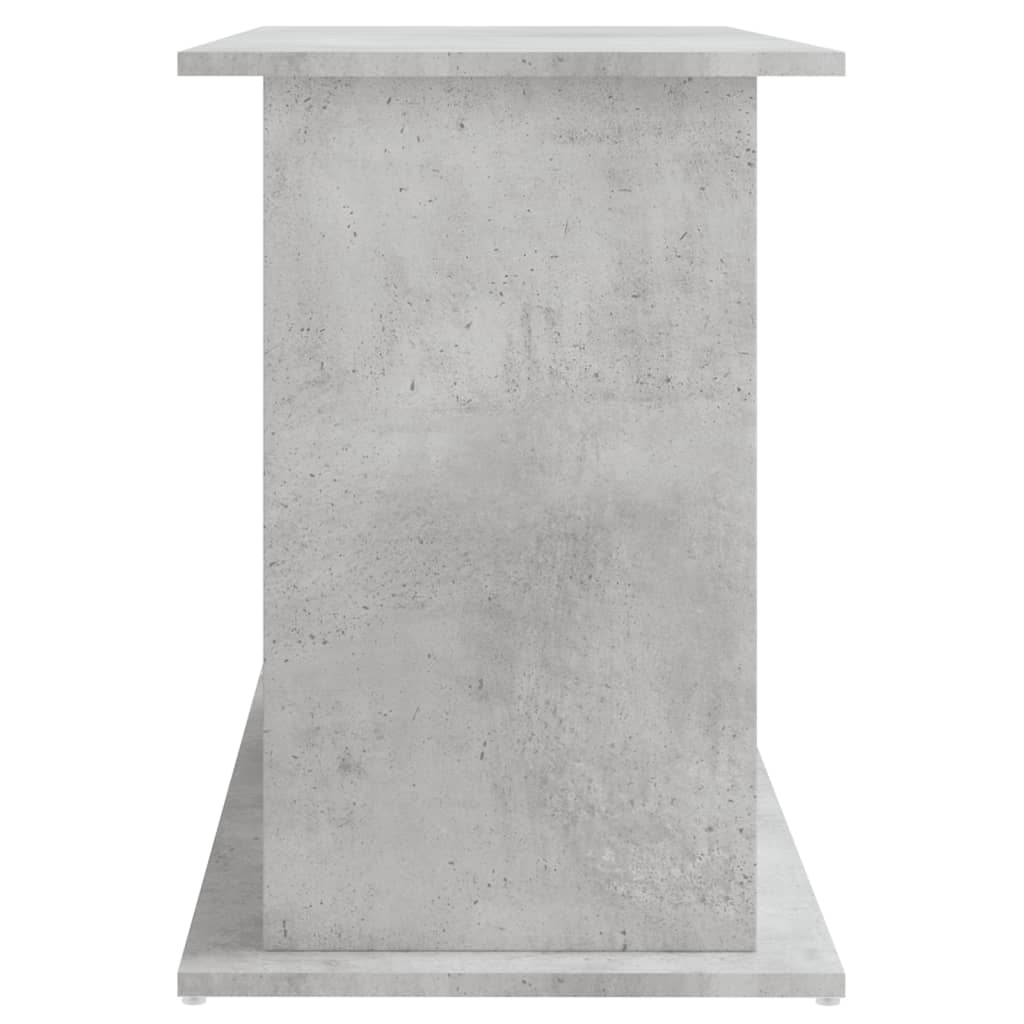 Stojan na akvárium betonově šedý 101 x 41 x 58 cm, dřevo