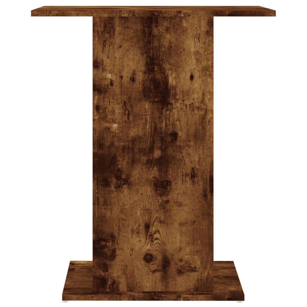 Stojan na akvárium kouřový dub 60,5x36x72,5 cm kompozitní dřevo