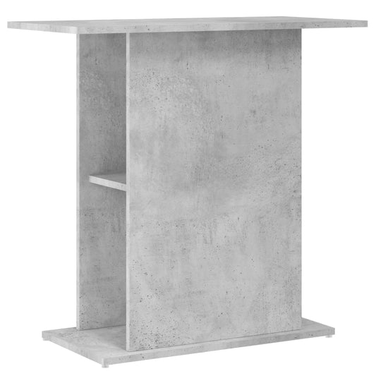 Stojan na akvárium betonově šedý 75x36x72,5 cm kompozitní dřevo