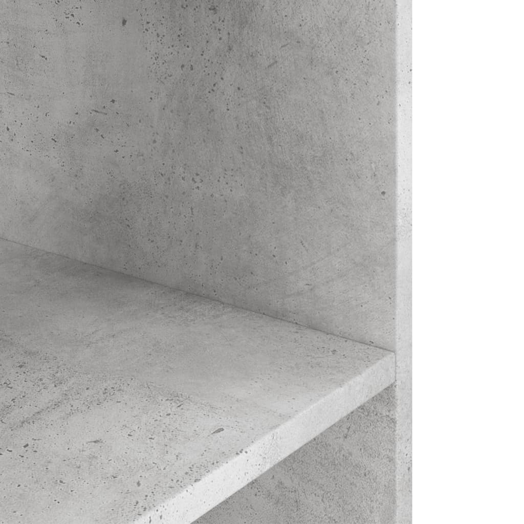 Stojan na akvárium betonově šedý 75x36x72,5 cm kompozitní dřevo