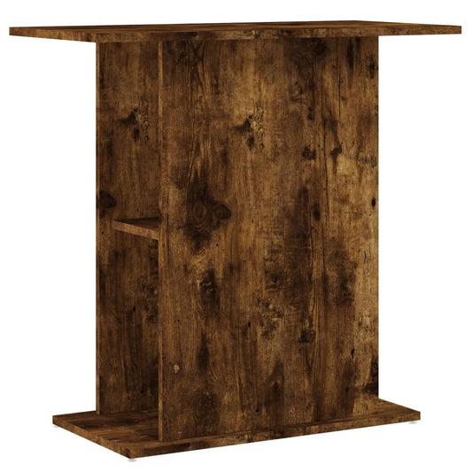 Stojan na akvárium kouřový dub 75x36x72,5 cm kompozitní dřevo
