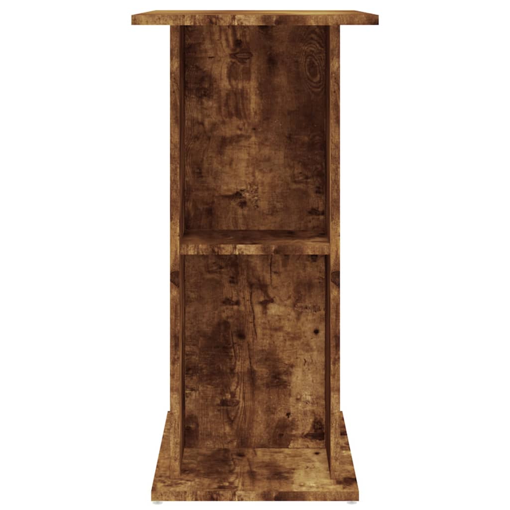 Stojan na akvárium kouřový dub 75x36x72,5 cm kompozitní dřevo