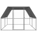 Načíst obrázek do prohlížeče galerie, Venkovní klec pro kuřata 3x4x2 m pozinkovaná ocel
