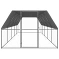 Načíst obrázek do prohlížeče galerie, Venkovní klec pro kuřata 3x10x2 m pozinkovaná ocel
