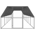 Načíst obrázek do prohlížeče galerie, Venkovní klec pro kuřata 3x12x2 m pozinkovaná ocel
