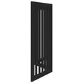Načíst obrázek do prohlížeče galerie, Zábrana pro psy skládací 3 panely černá 150 cm topolové dřevo
