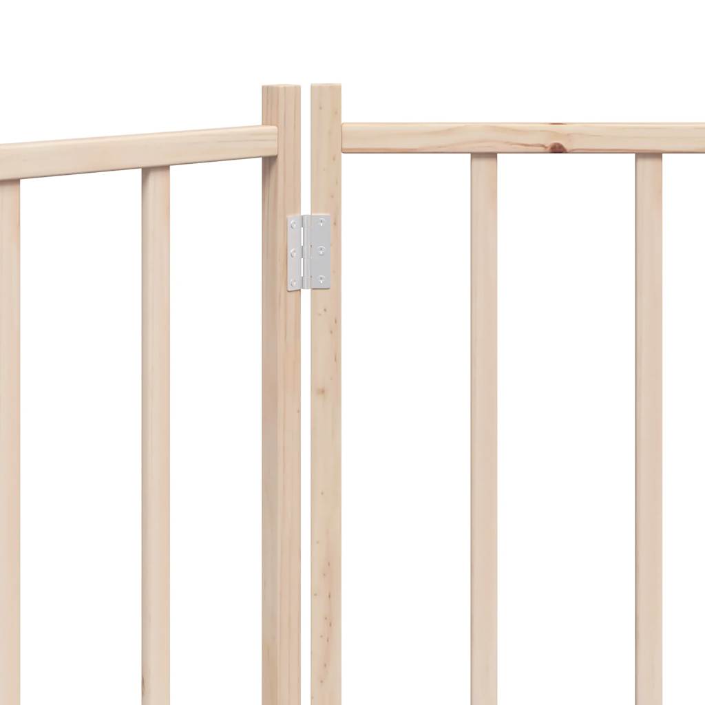 Zábrana pro psy skládací 2 panely 160 cm masivní jedle