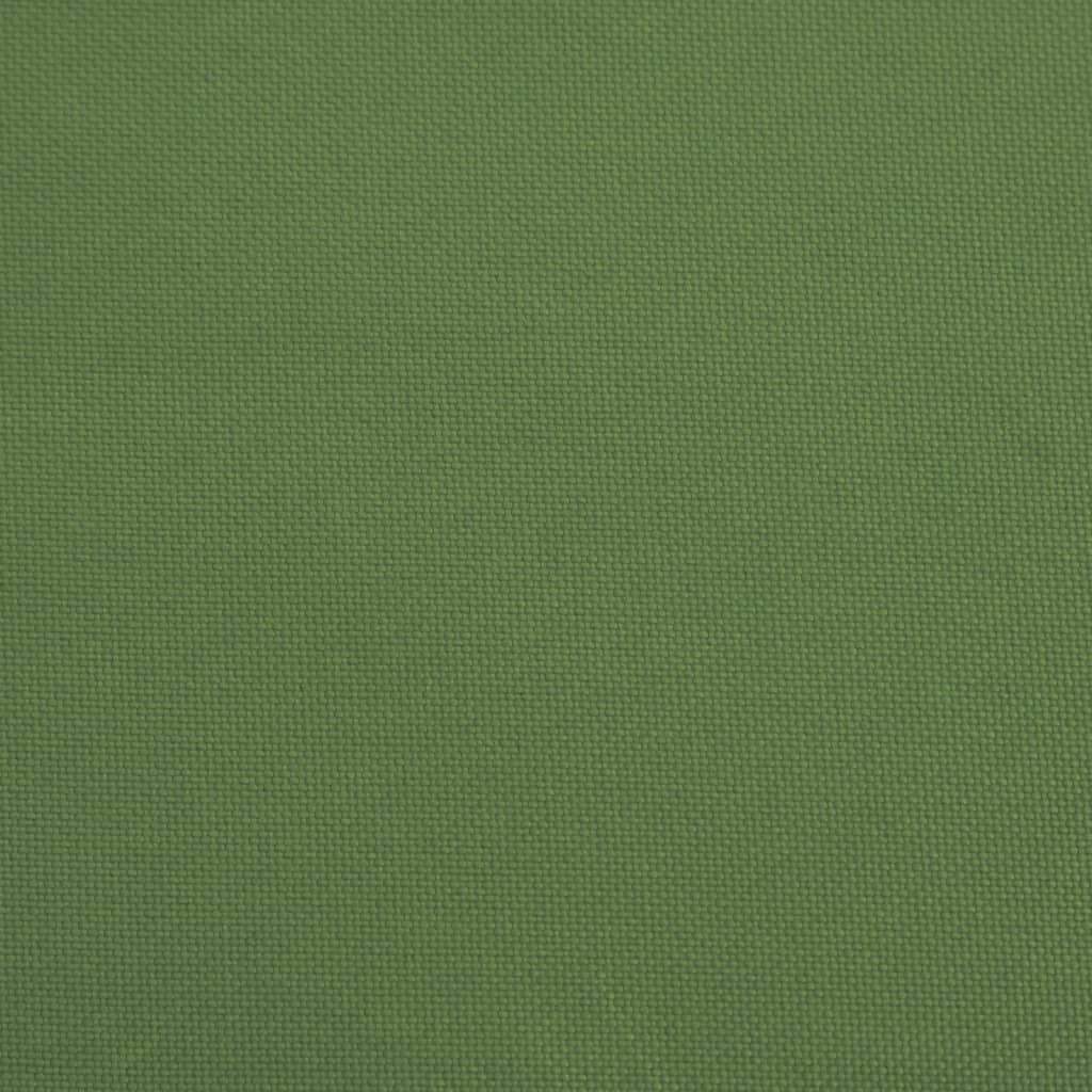 Skládací kočárek pro psa zelený 100 x 49 x 96 cm lněná tkanina