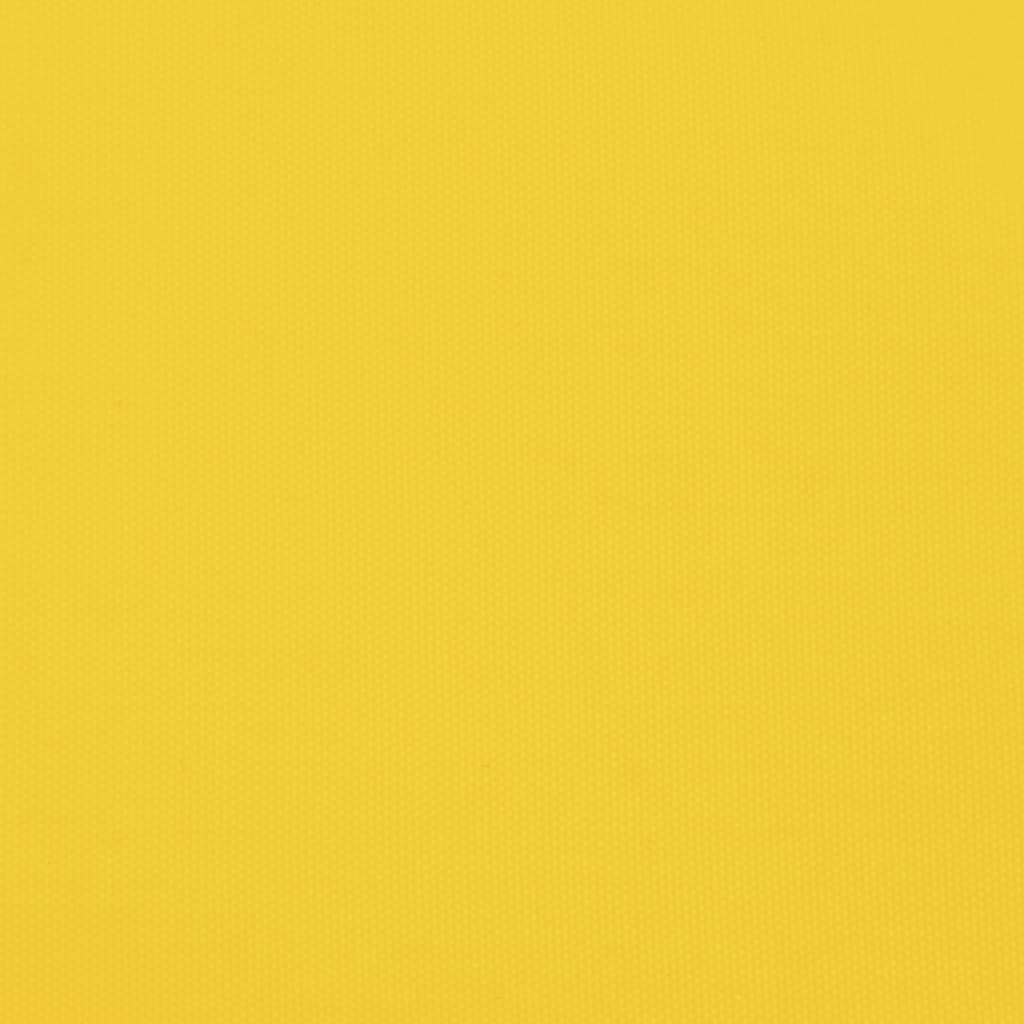 Vozík za kolo pro psa žlutý a šedý oxfordská tkanina a železo
