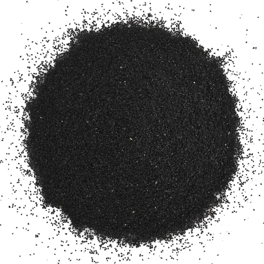 Akvarijní písek 10 kg černý 0,2–2 mm