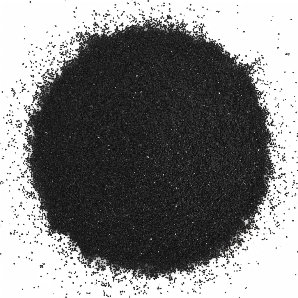 Akvarijní písek 25 kg černý 0,2–2 mm