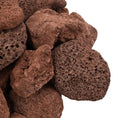 Načíst obrázek do prohlížeče galerie, Sopečné kameny 25 kg červené 5–8 cm
