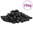 Načíst obrázek do prohlížeče galerie, Leštěné oblázky 25 kg černé 2–5 cm
