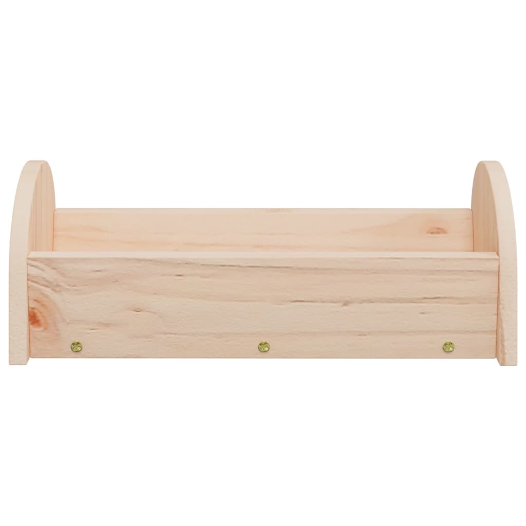 Seník pro králíky 28 x 10 x 10 cm masivní jedlové dřevo