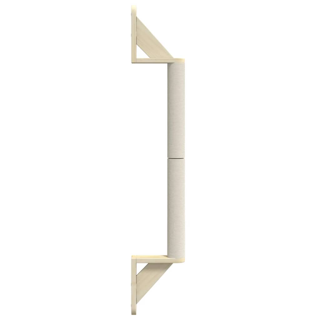 Nástěnné škrabadlo pro kočky 109 cm sisal