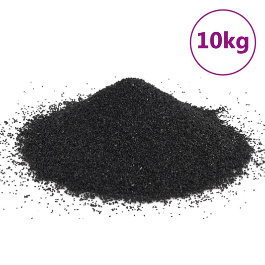 Akvarijní písek 10 kg černý 0,2–2 mm