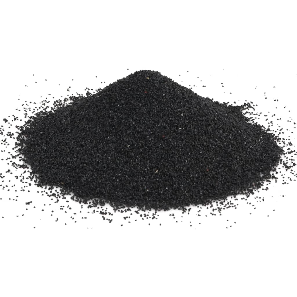 Akvarijní písek 10 kg černý 0,2–2 mm
