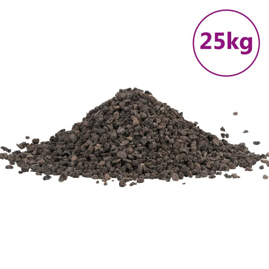 Čedičový štěrk 25 kg černý 5–8 mm