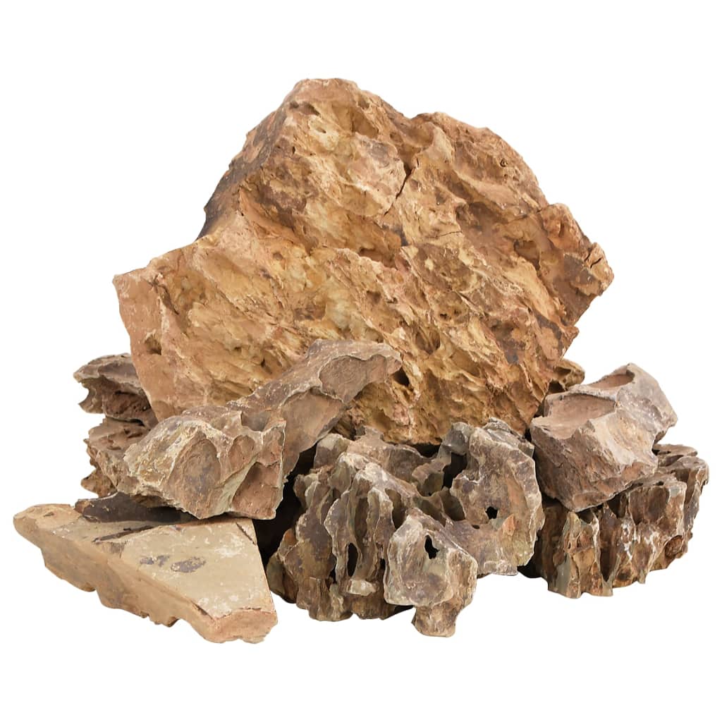 Dračí kameny 25 kg hnědé 5–30 cm