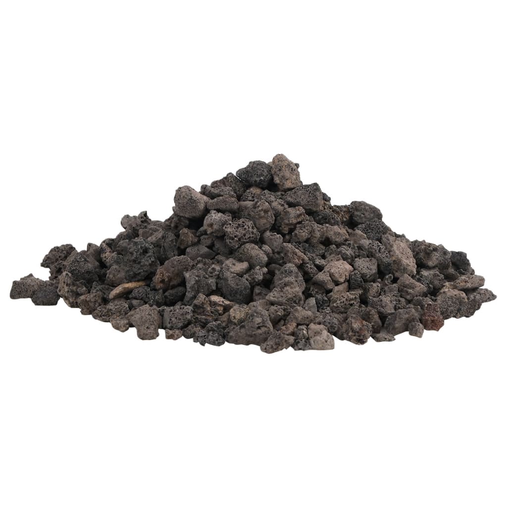 Sopečné kameny 10 kg černé 1–2 cm