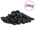 Načíst obrázek do prohlížeče galerie, Leštěné oblázky 25 kg černé 2–5 cm
