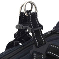 Načíst obrázek do prohlížeče galerie, Bunda pro psa s postrojem nepromokavá reflexní tmavě modrá L28
