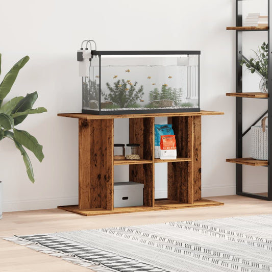 Stojan na akvárium old wood 100 x 40 x 60 cm kompozitní dřevo