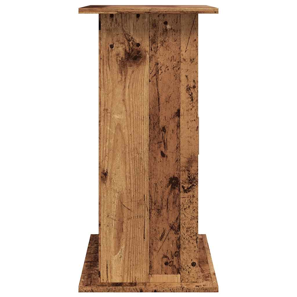 Stojan na akvárium old wood 81 x 36 x 73 cm kompozitní dřevo