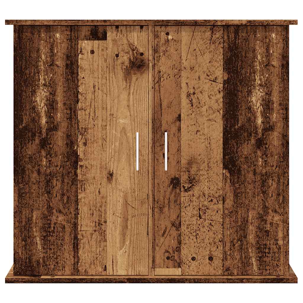 Stojan na akvárium old wood 81 x 36 x 73 cm kompozitní dřevo