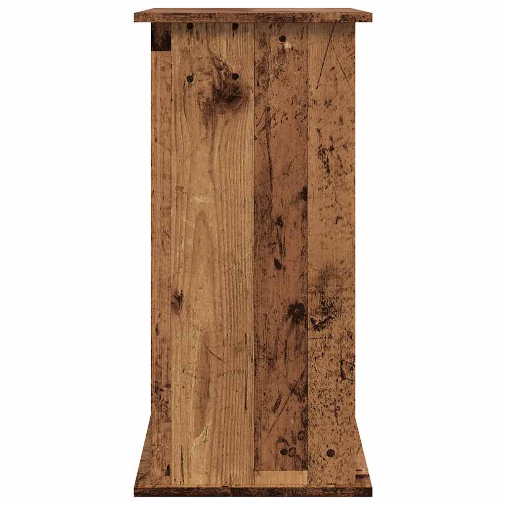 Stojan na akvárium old wood 81 x 36 x 73 cm kompozitní dřevo