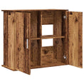 Načíst obrázek do prohlížeče galerie, Stojan na akvárium old wood 81 x 36 x 73 cm kompozitní dřevo
