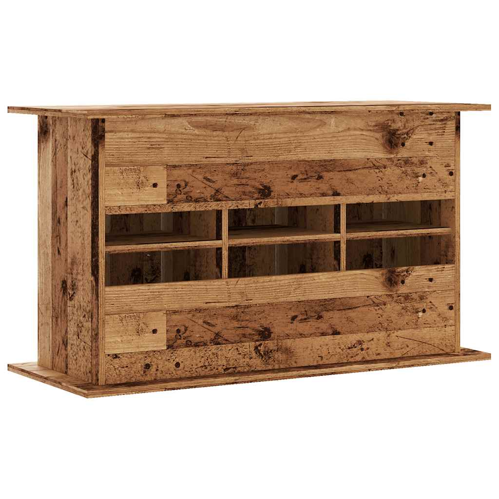 Stojan na akvárium old wood 101 x 41 x 58 cm kompozitní dřevo