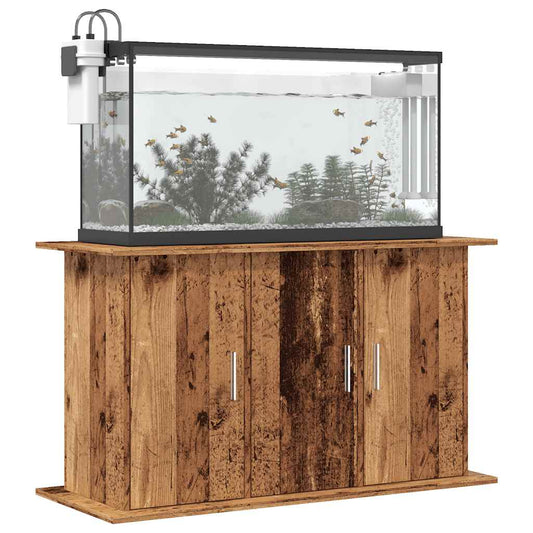 Stojan na akvárium old wood 101 x 41 x 58 cm kompozitní dřevo