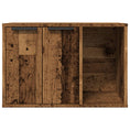 Načíst obrázek do prohlížeče galerie, Skříňka na kočičí záchod old wood 60x40x40 cm kompozitní dřevo
