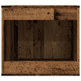 Načíst obrázek do prohlížeče galerie, Skříňka na kočičí záchod old wood 47x59x42 cm kompozitní dřevo
