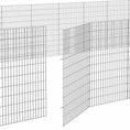 Načíst obrázek do prohlížeče galerie, Ohrádka pro zvířata 24 panelů 54 x 100 cm pozinkované železo
