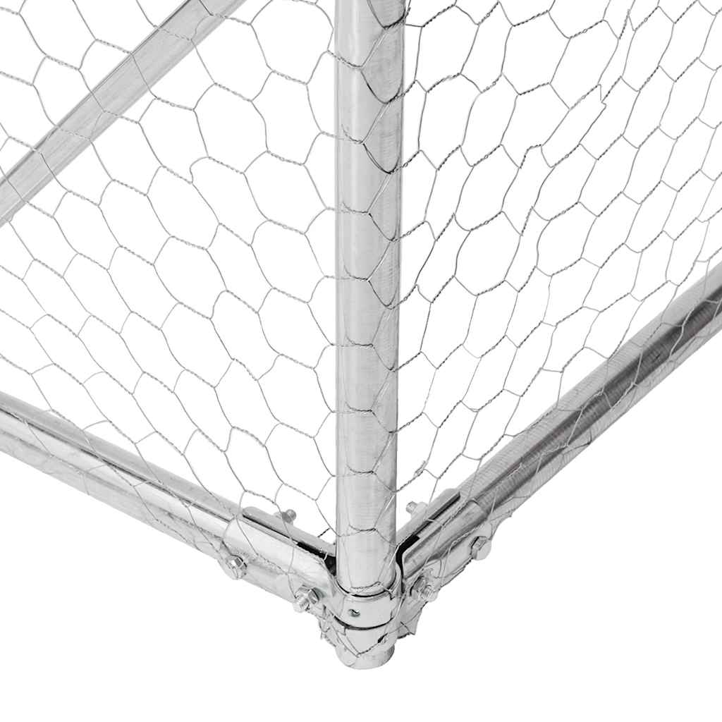 Výběh pro slepice 2,5x10x2,25 m pozinkovaná ocel
