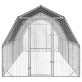 Načíst obrázek do prohlížeče galerie, Výběh pro slepice se střechou 2,5x6x2,25 m pozinkovaná ocel
