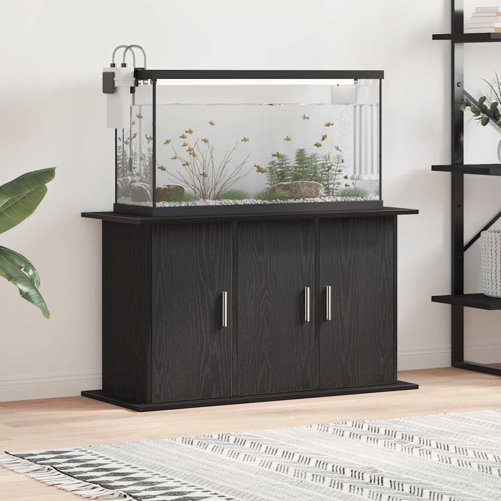 Stojan na akvárium černý dub 101 x 41 x 58 cm, konstrukční dřevo
