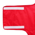 Načíst obrázek do prohlížeče galerie, Pláštěnka pro psy s reflexními proužky polyester červená 3XL
