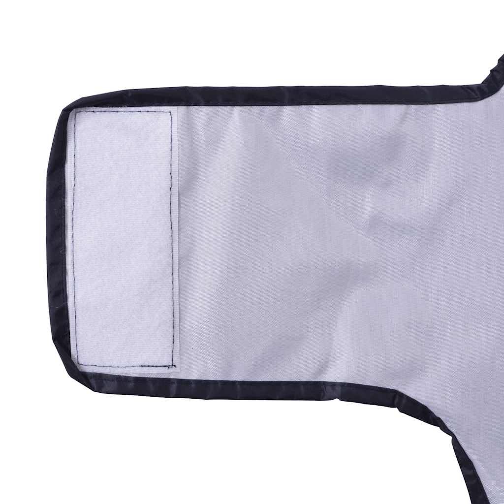 Pláštěnka pro psy s reflexními proužky polyester modrá XXS