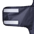 Načíst obrázek do prohlížeče galerie, Pláštěnka pro psy s reflexními proužky polyester modrá S
