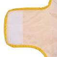Načíst obrázek do prohlížeče galerie, Pláštěnka pro psy s reflexními proužky polyester žlutá XXS
